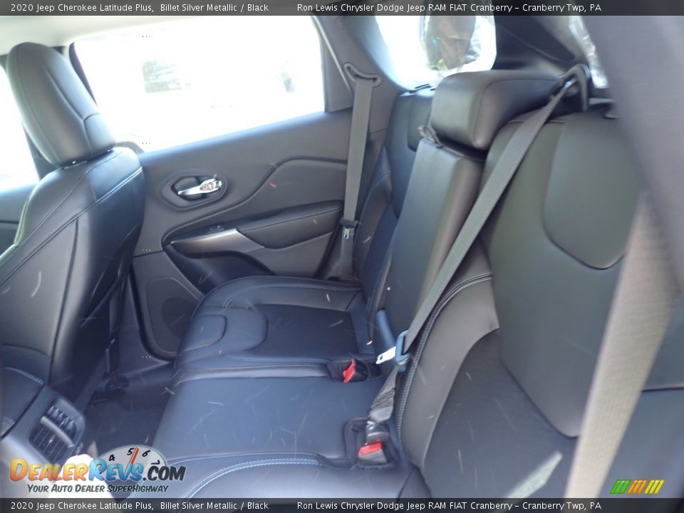 2020 Jeep Cherokee Latitude Plus Billet Silver Metallic / Black Photo #11