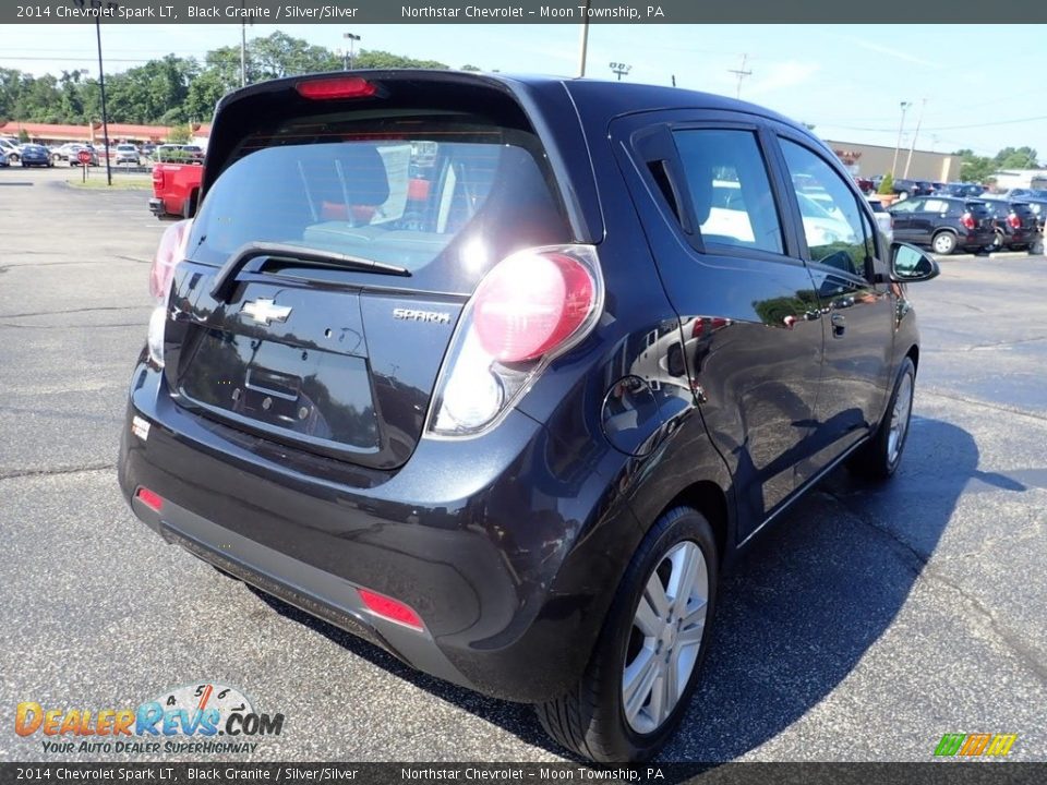 2014 Chevrolet Spark LT Black Granite / Silver/Silver Photo #8
