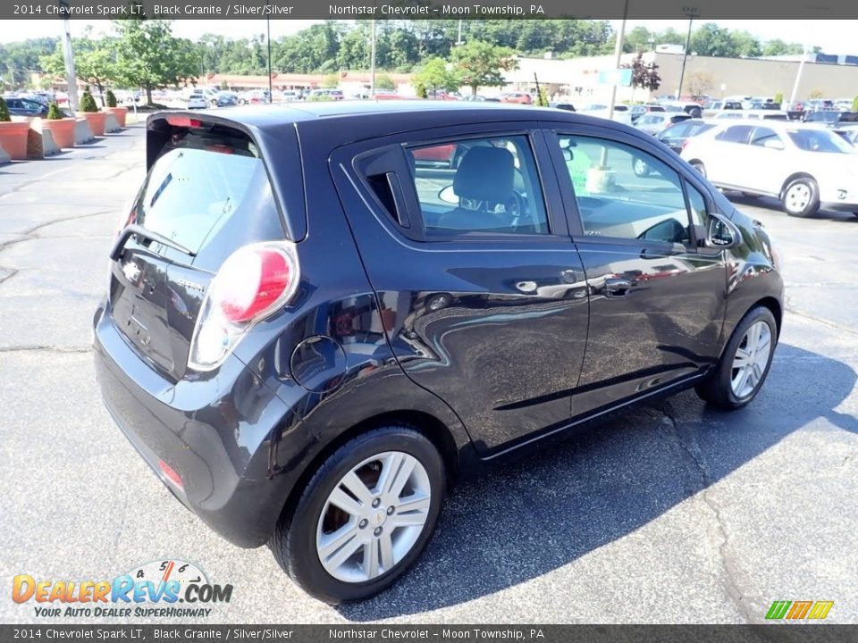 2014 Chevrolet Spark LT Black Granite / Silver/Silver Photo #9