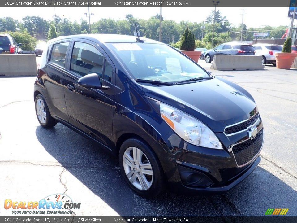 2014 Chevrolet Spark LT Black Granite / Silver/Silver Photo #11