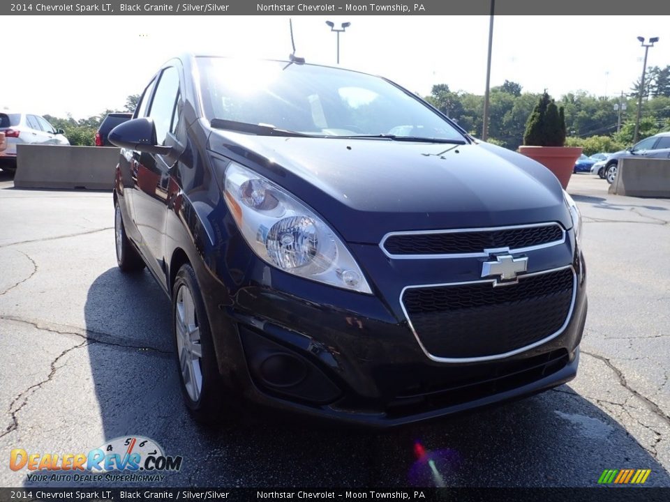 2014 Chevrolet Spark LT Black Granite / Silver/Silver Photo #12