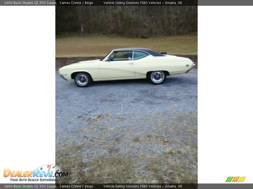 1969 Buick Skylark GS 350 Coupe Cameo Creme / Beige Photo #1