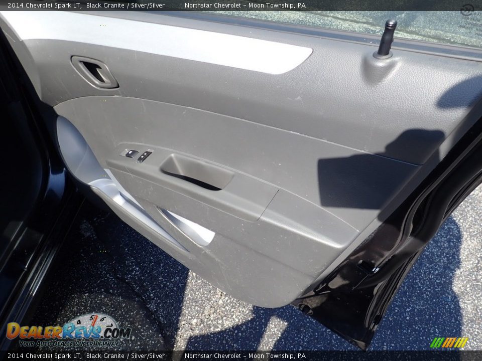 2014 Chevrolet Spark LT Black Granite / Silver/Silver Photo #17