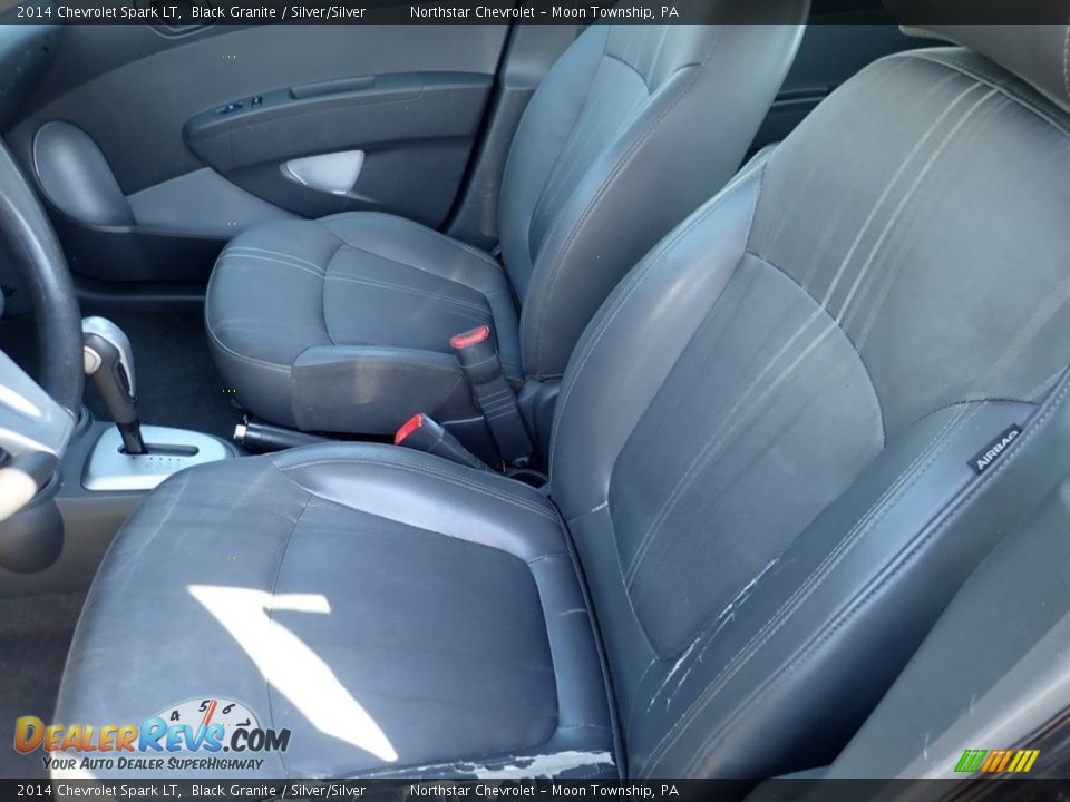 2014 Chevrolet Spark LT Black Granite / Silver/Silver Photo #20