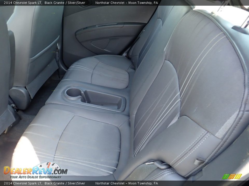 2014 Chevrolet Spark LT Black Granite / Silver/Silver Photo #21