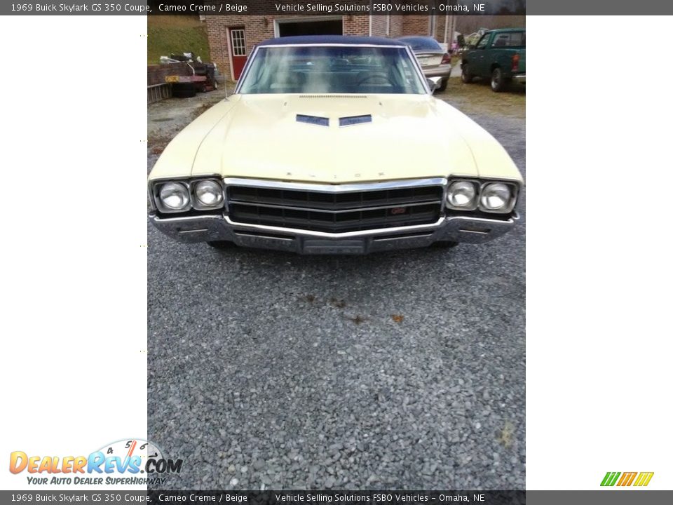 1969 Buick Skylark GS 350 Coupe Cameo Creme / Beige Photo #7