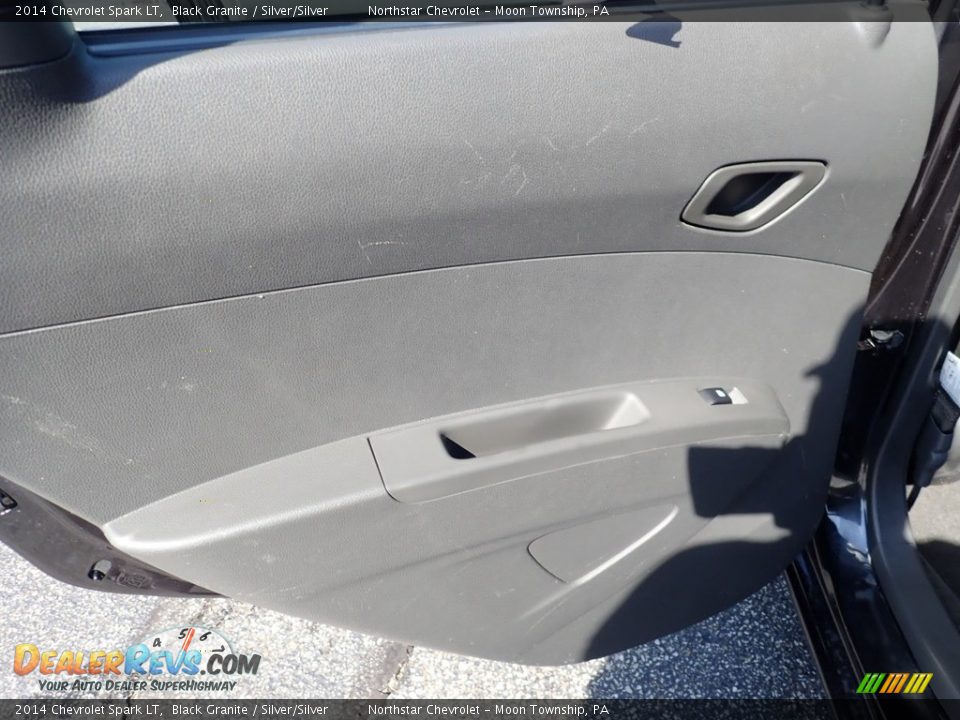 2014 Chevrolet Spark LT Black Granite / Silver/Silver Photo #23