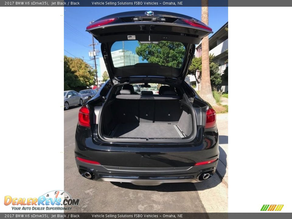 2017 BMW X6 sDrive35i Jet Black / Black Photo #11