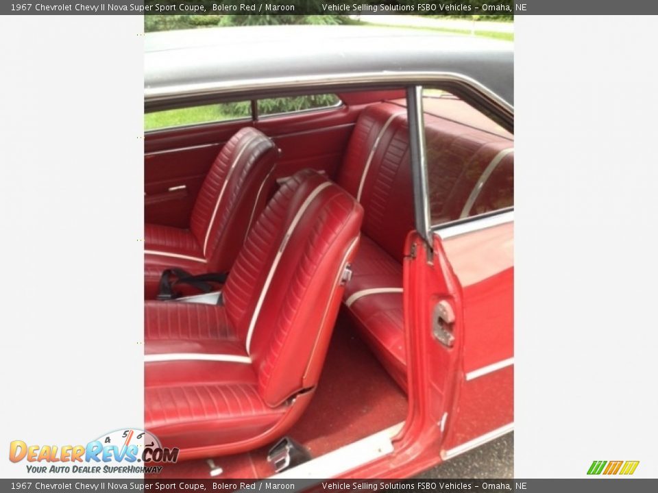 Front Seat of 1967 Chevrolet Chevy II Nova Super Sport Coupe Photo #3