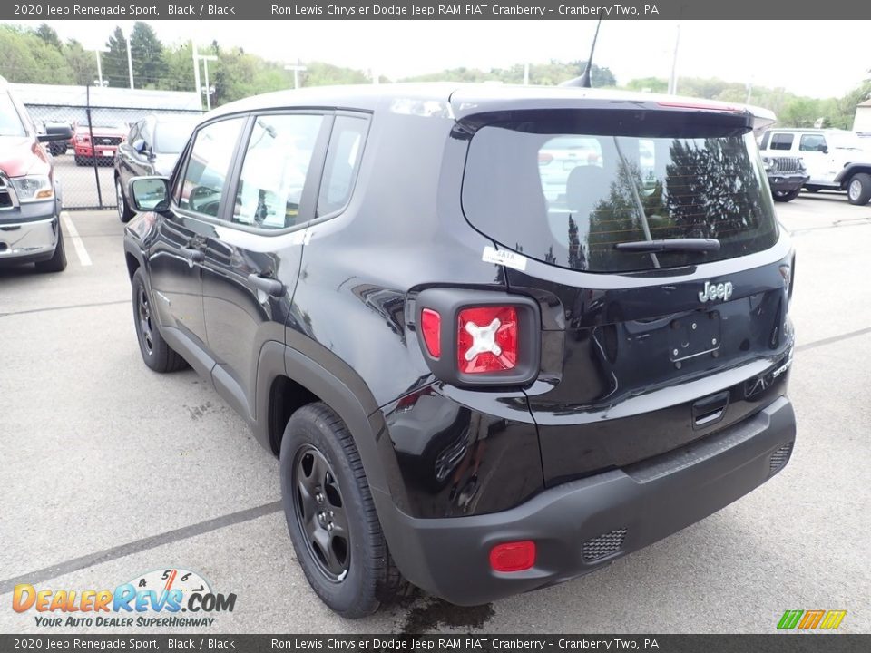 2020 Jeep Renegade Sport Black / Black Photo #3