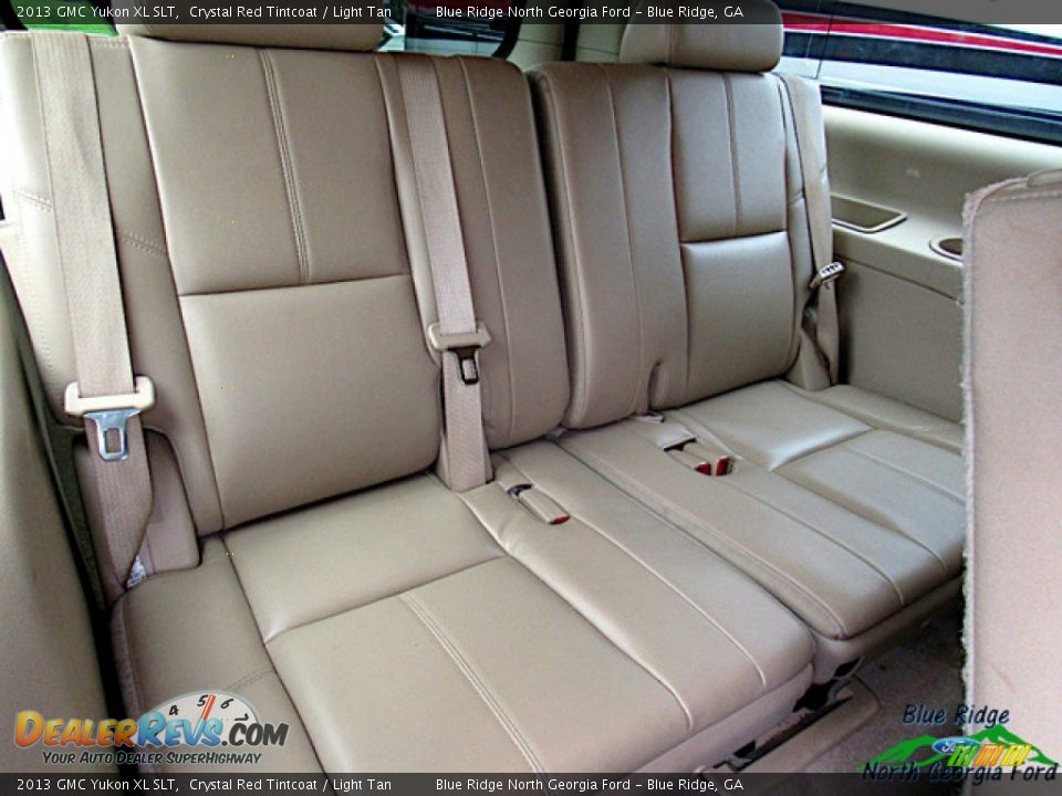 2013 GMC Yukon XL SLT Crystal Red Tintcoat / Light Tan Photo #13