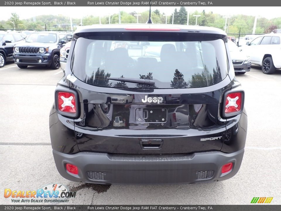 2020 Jeep Renegade Sport Black / Black Photo #4