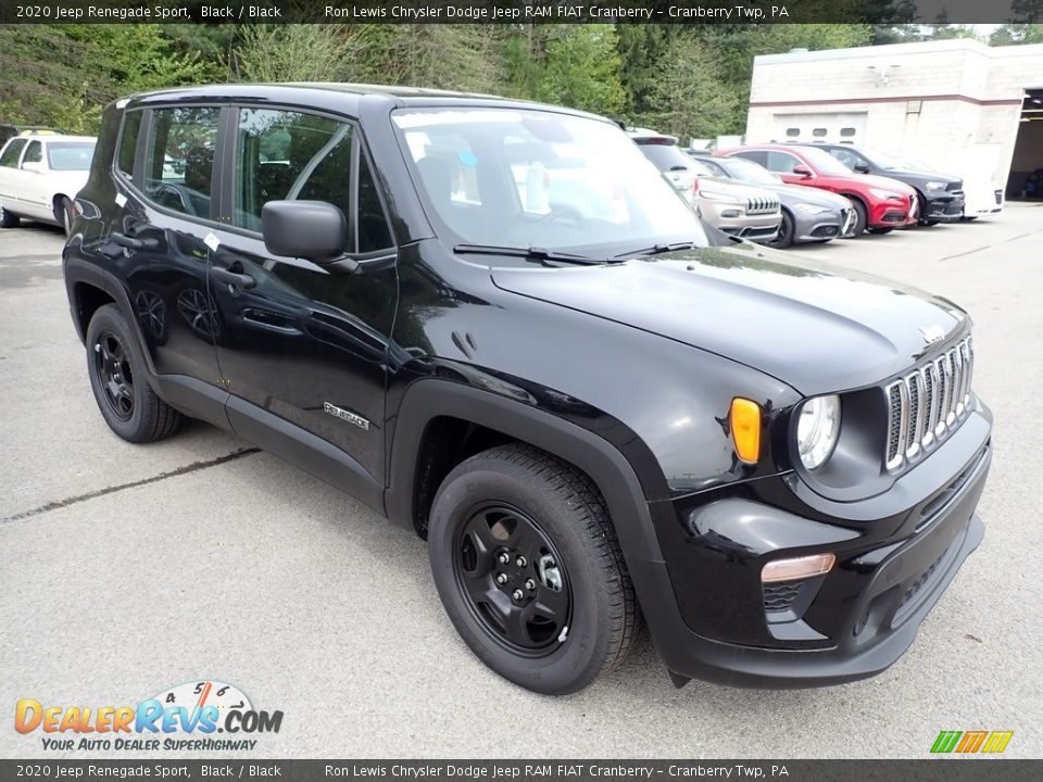 Front 3/4 View of 2020 Jeep Renegade Sport Photo #6