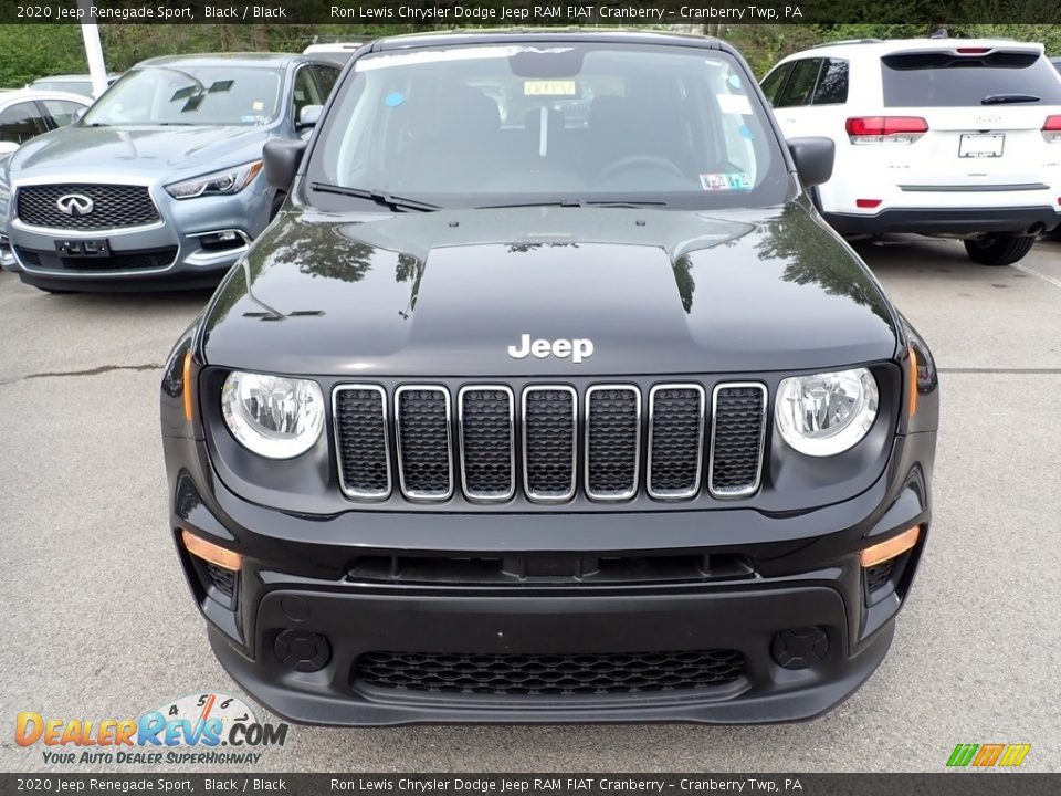 2020 Jeep Renegade Sport Black / Black Photo #7