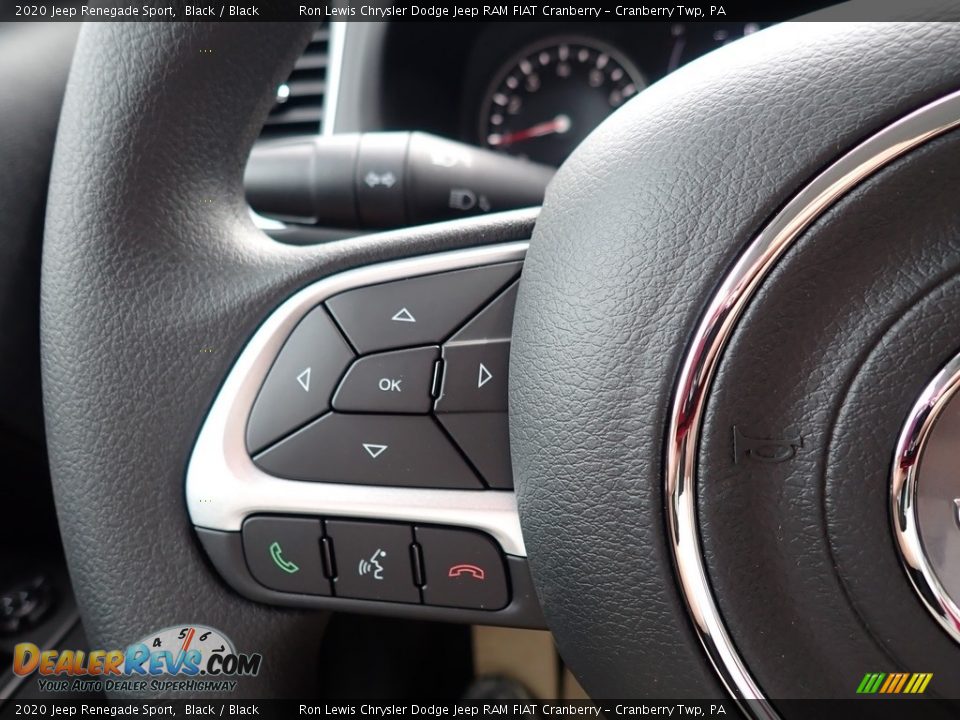 2020 Jeep Renegade Sport Steering Wheel Photo #17