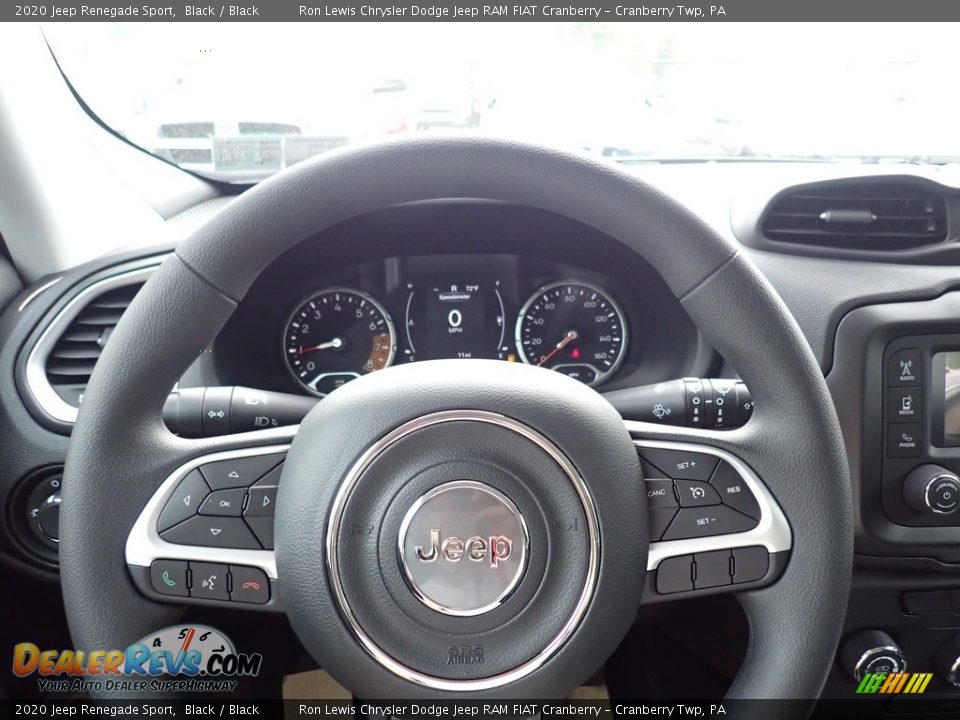 2020 Jeep Renegade Sport Steering Wheel Photo #19