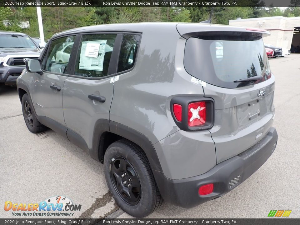 2020 Jeep Renegade Sport Sting-Gray / Black Photo #3