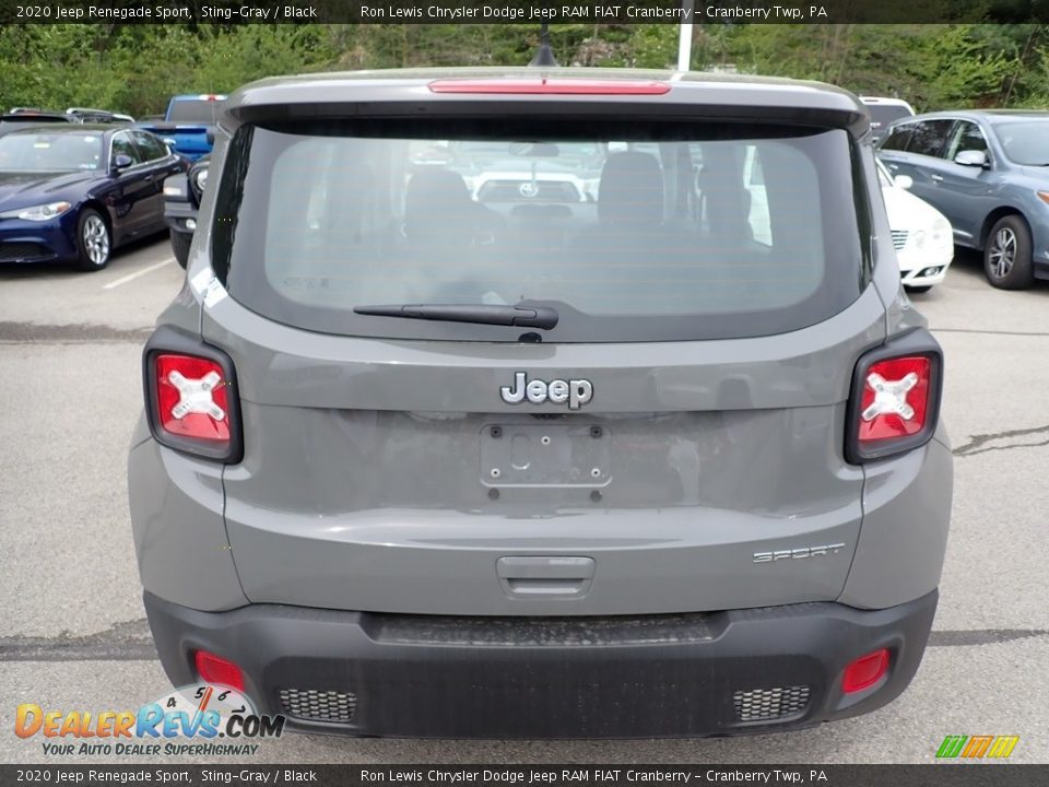 2020 Jeep Renegade Sport Sting-Gray / Black Photo #4