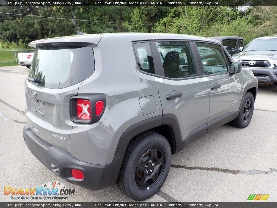 2020 Jeep Renegade Sport Sting-Gray / Black Photo #5