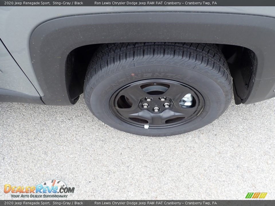 2020 Jeep Renegade Sport Sting-Gray / Black Photo #9