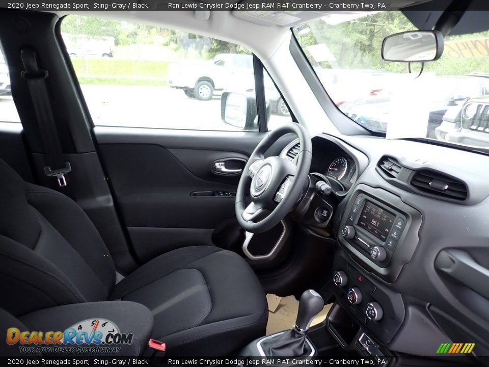 2020 Jeep Renegade Sport Sting-Gray / Black Photo #11