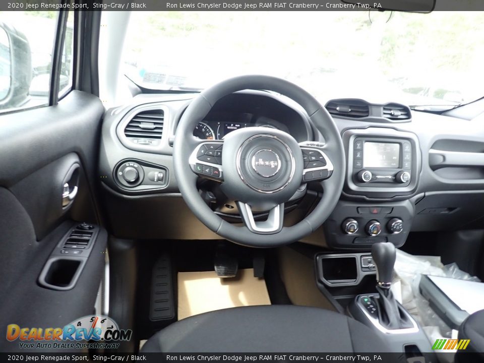 2020 Jeep Renegade Sport Sting-Gray / Black Photo #13