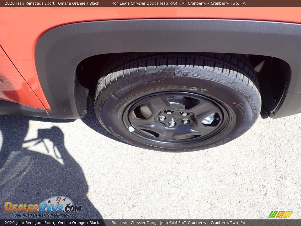 2020 Jeep Renegade Sport Omaha Orange / Black Photo #9
