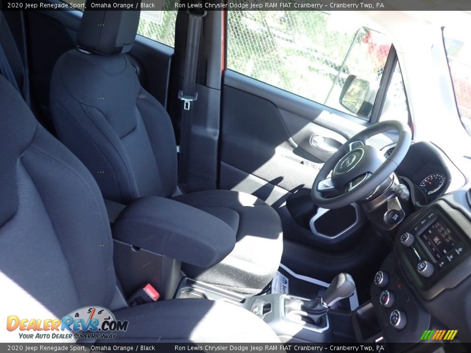 2020 Jeep Renegade Sport Omaha Orange / Black Photo #10