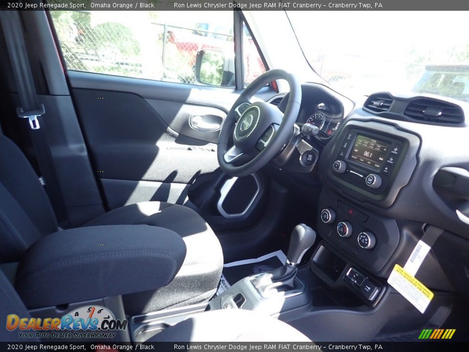 2020 Jeep Renegade Sport Omaha Orange / Black Photo #11