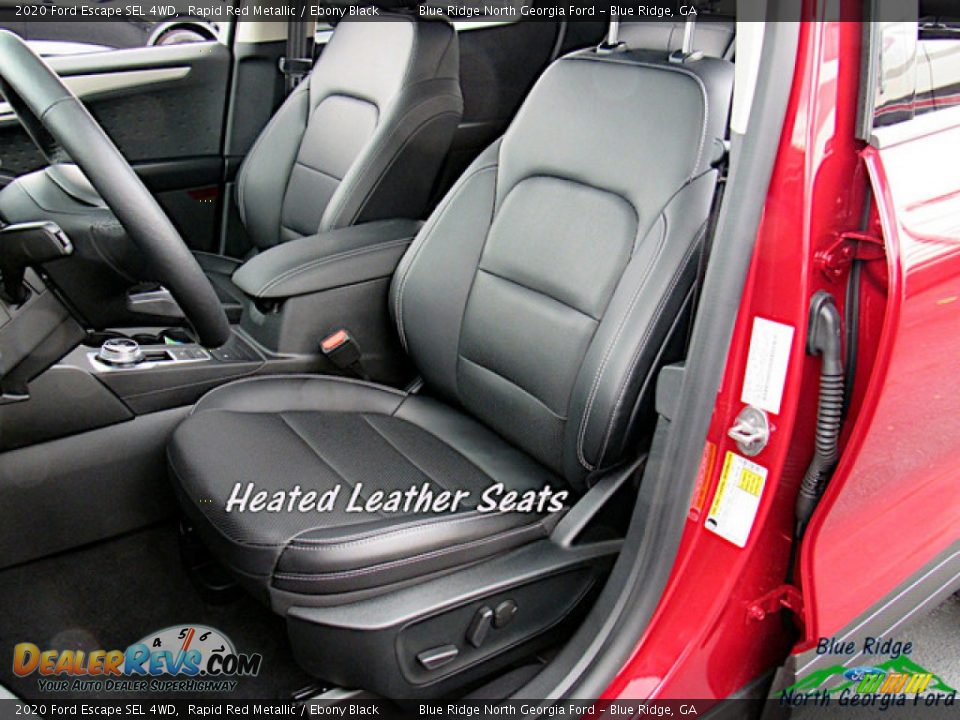 2020 Ford Escape SEL 4WD Rapid Red Metallic / Ebony Black Photo #10