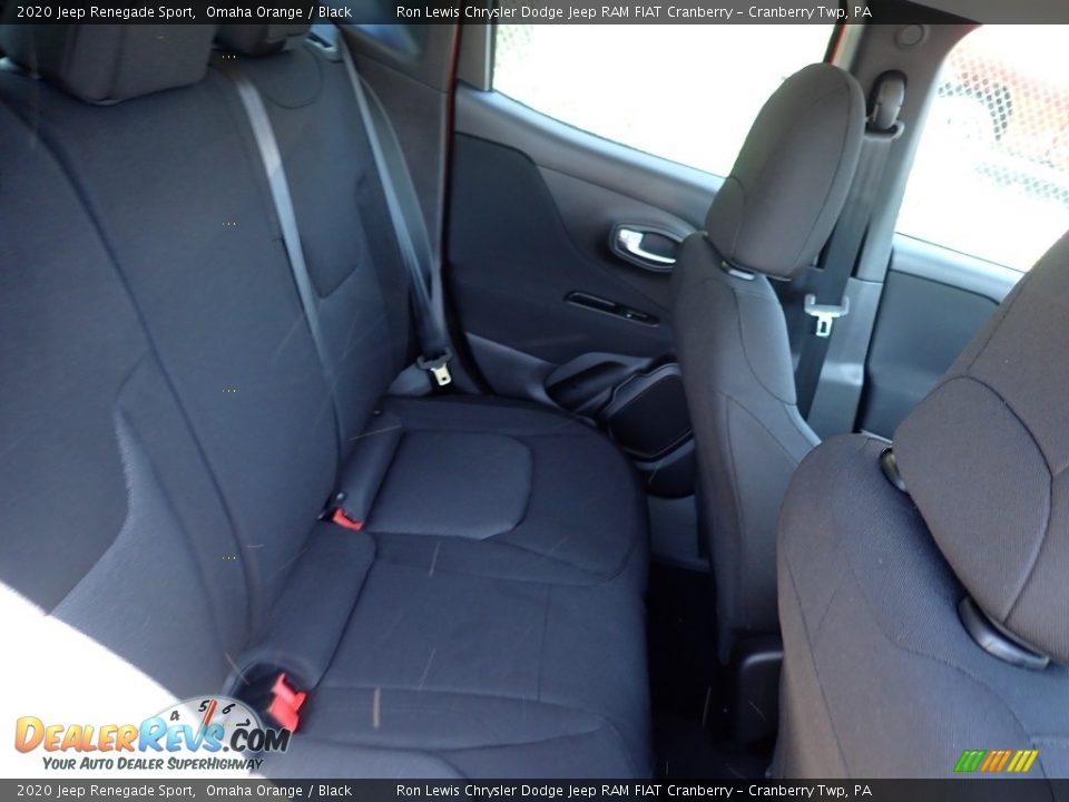2020 Jeep Renegade Sport Omaha Orange / Black Photo #12