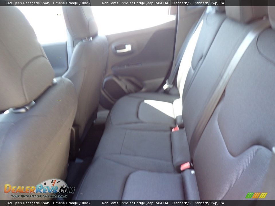 2020 Jeep Renegade Sport Omaha Orange / Black Photo #13