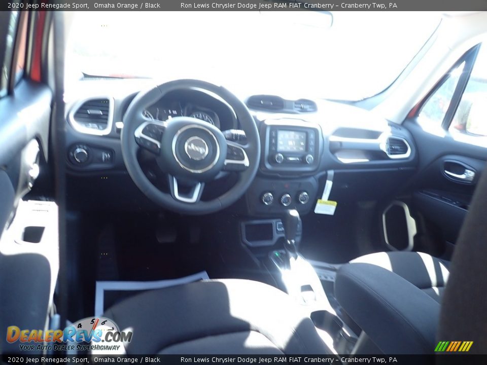 2020 Jeep Renegade Sport Omaha Orange / Black Photo #14