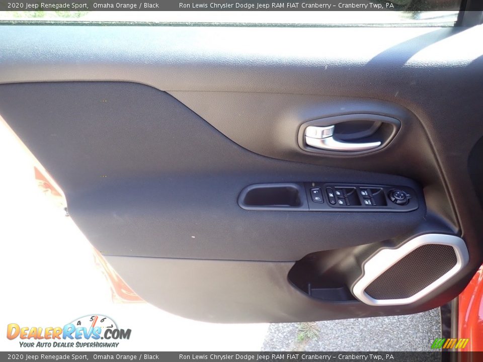2020 Jeep Renegade Sport Omaha Orange / Black Photo #15