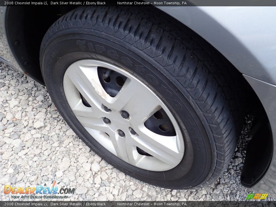 2008 Chevrolet Impala LS Dark Silver Metallic / Ebony Black Photo #5