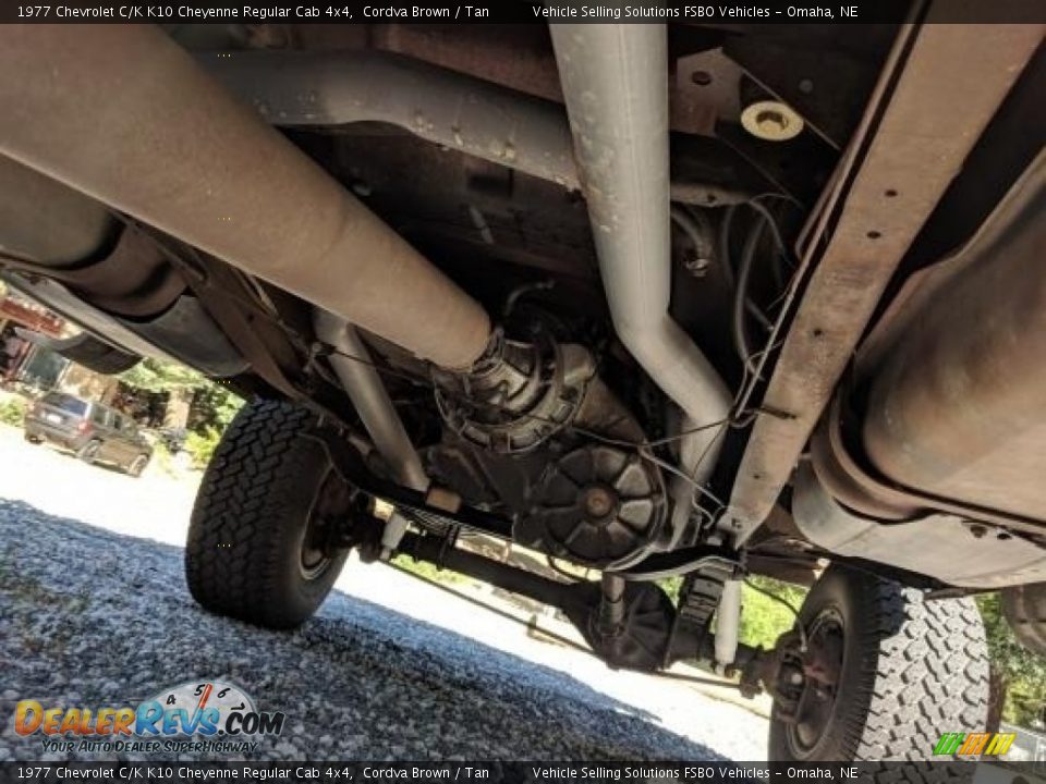 Undercarriage of 1977 Chevrolet C/K K10 Cheyenne Regular Cab 4x4 Photo #12