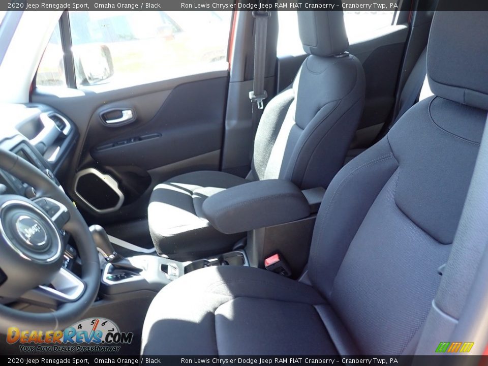 2020 Jeep Renegade Sport Omaha Orange / Black Photo #16
