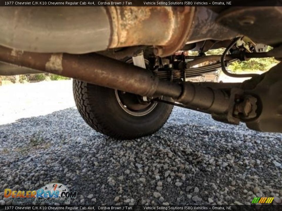 Undercarriage of 1977 Chevrolet C/K K10 Cheyenne Regular Cab 4x4 Photo #18