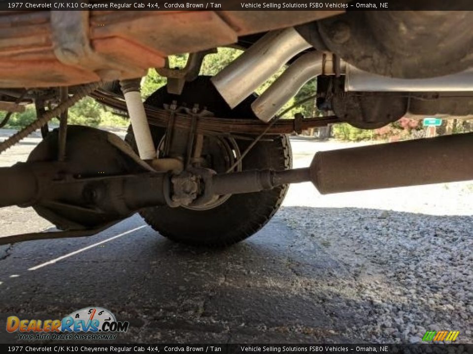 Undercarriage of 1977 Chevrolet C/K K10 Cheyenne Regular Cab 4x4 Photo #25