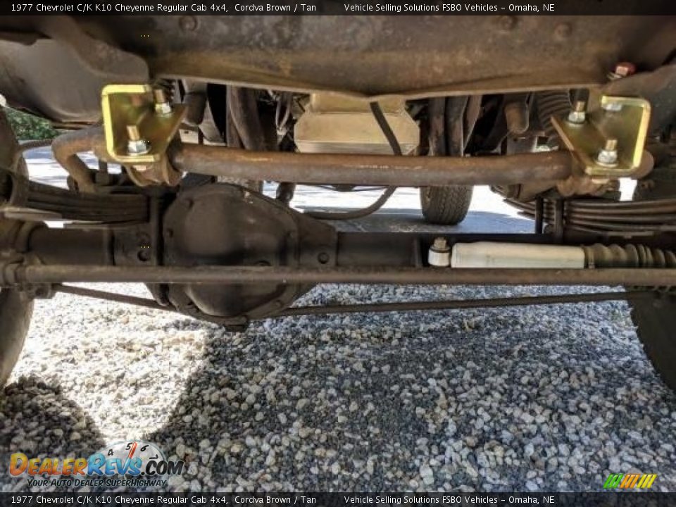 Undercarriage of 1977 Chevrolet C/K K10 Cheyenne Regular Cab 4x4 Photo #27