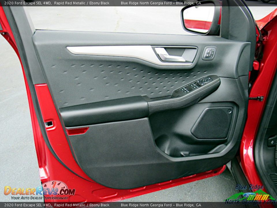 2020 Ford Escape SEL 4WD Rapid Red Metallic / Ebony Black Photo #26