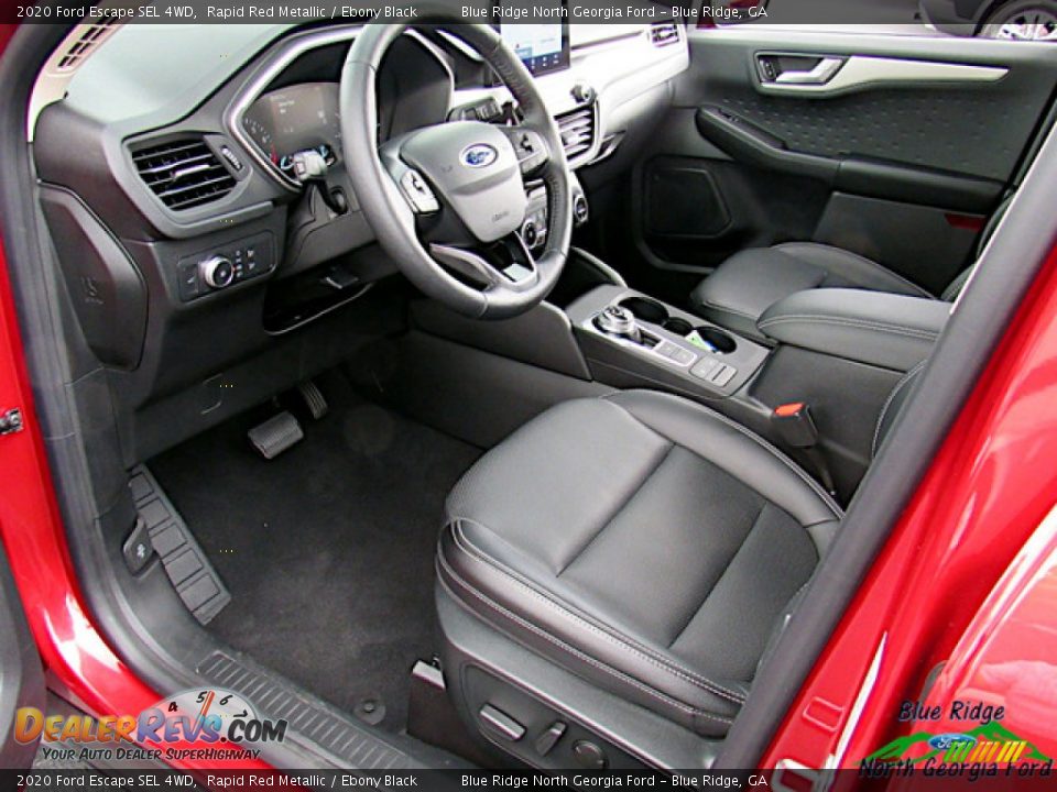 2020 Ford Escape SEL 4WD Rapid Red Metallic / Ebony Black Photo #27
