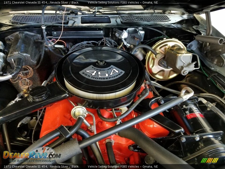 1971 Chevrolet Chevelle SS 454 454 cid V8 Engine Photo #4
