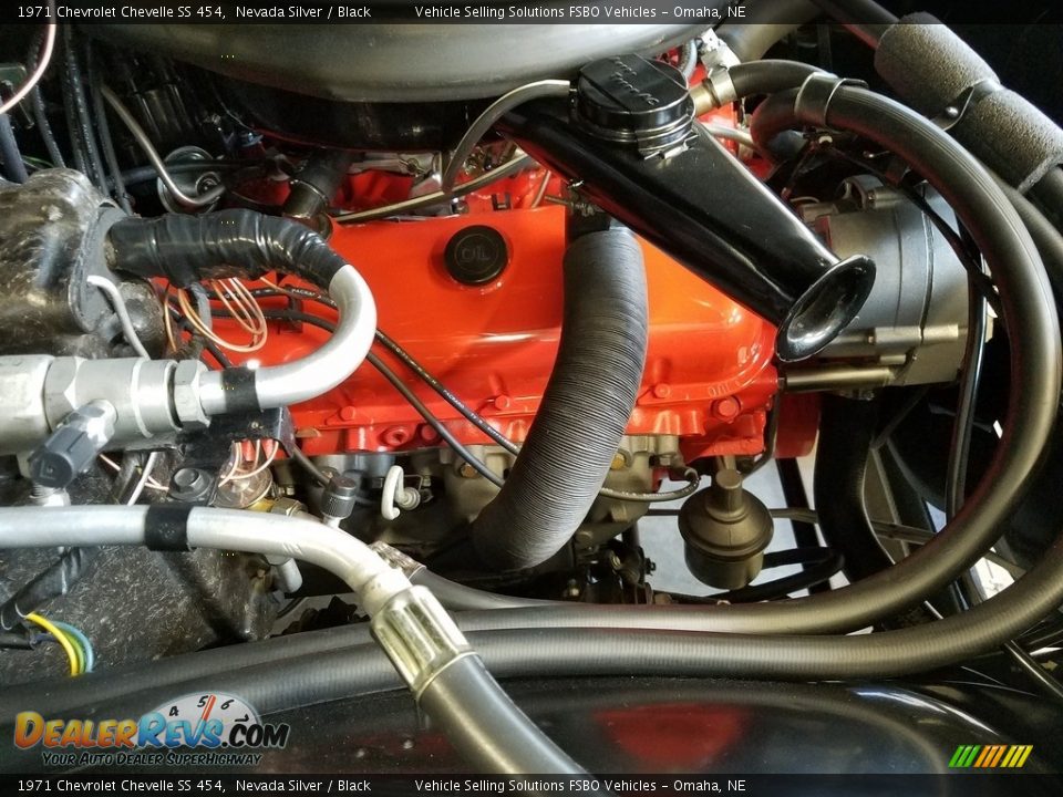 1971 Chevrolet Chevelle SS 454 454 cid V8 Engine Photo #18