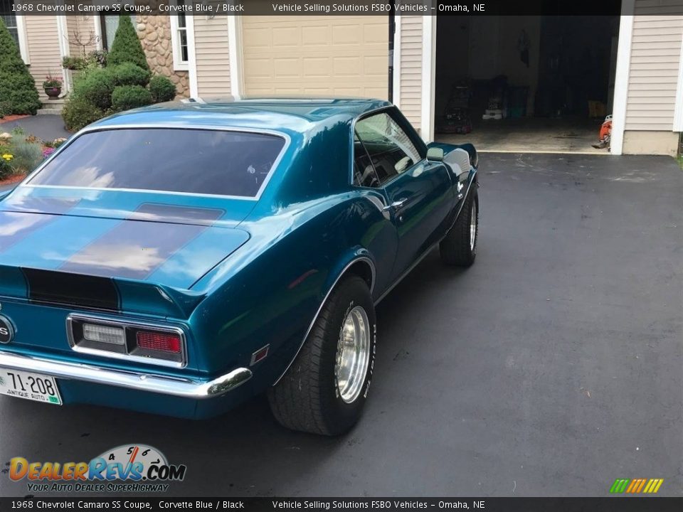 1968 Chevrolet Camaro SS Coupe Corvette Blue / Black Photo #7