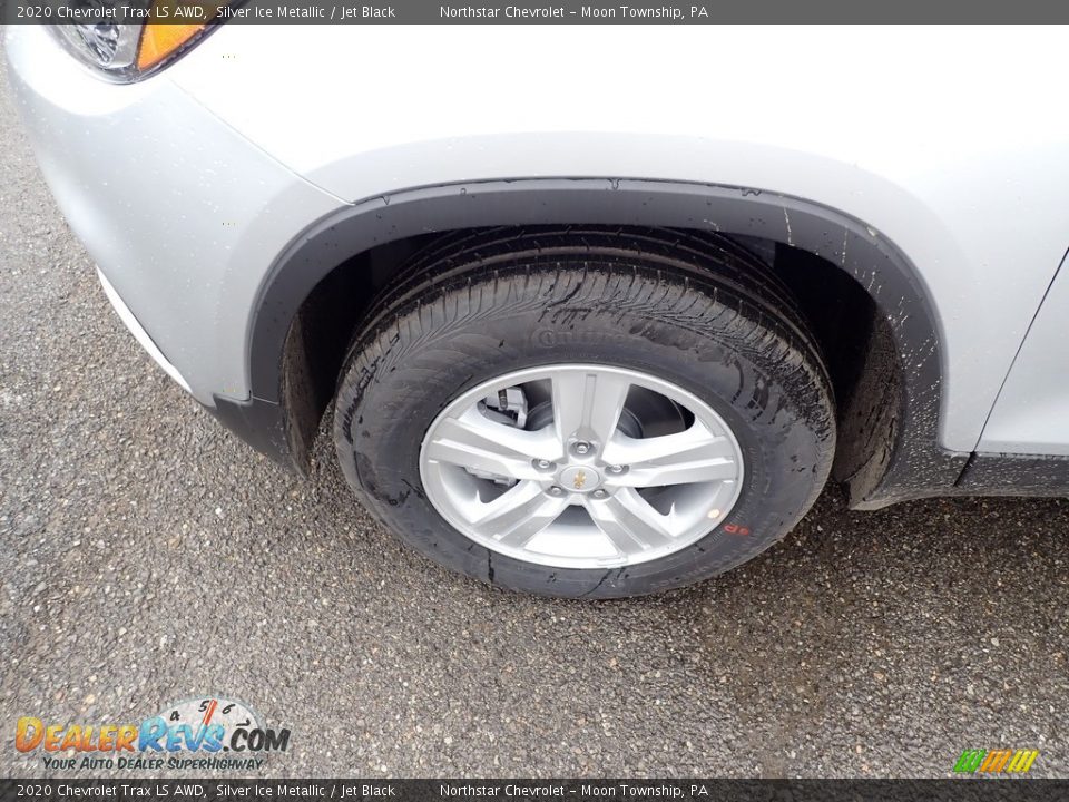 2020 Chevrolet Trax LS AWD Silver Ice Metallic / Jet Black Photo #2