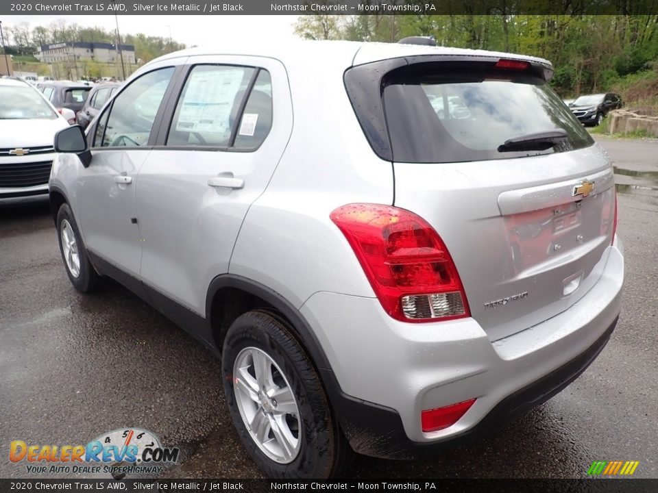 2020 Chevrolet Trax LS AWD Silver Ice Metallic / Jet Black Photo #4