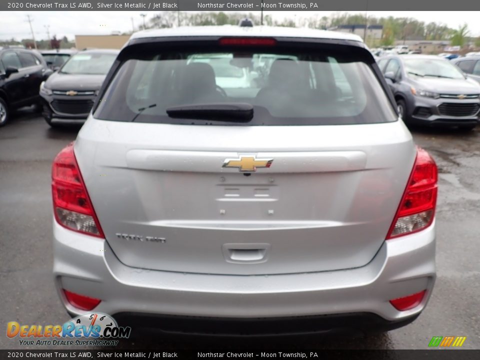 2020 Chevrolet Trax LS AWD Silver Ice Metallic / Jet Black Photo #5