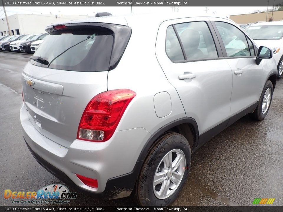 2020 Chevrolet Trax LS AWD Silver Ice Metallic / Jet Black Photo #6