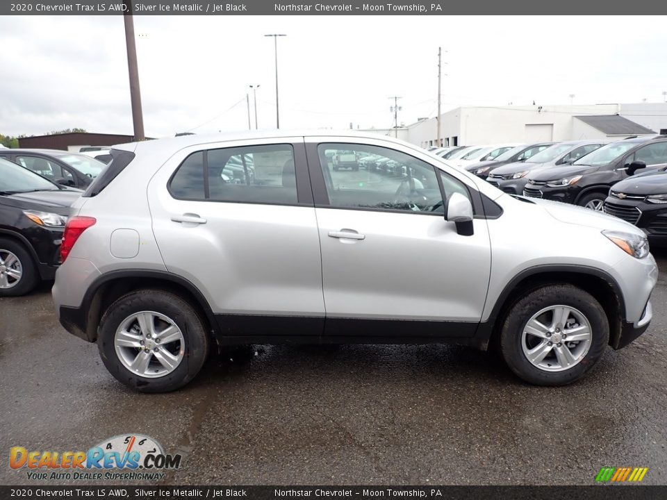 2020 Chevrolet Trax LS AWD Silver Ice Metallic / Jet Black Photo #7